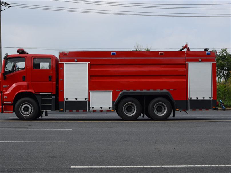 慶鈴后雙橋泡沫消防車(chē)（16噸）圖片